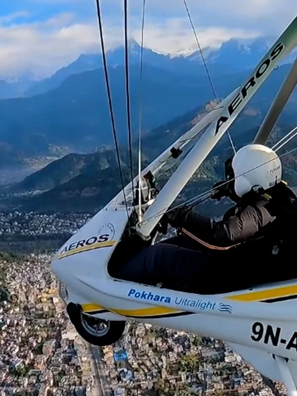 Ultra flight in Pokhara