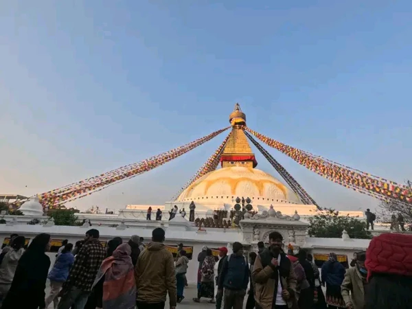 Bouddha stupa